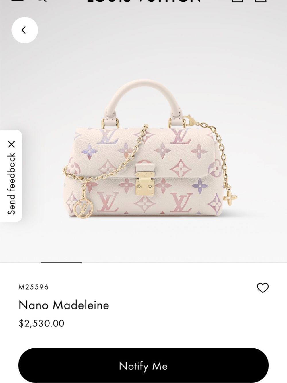 Louis Vuitton Dream Beige Set | Nano Madeleine + Victorine Wallet - Picture 14 of 15